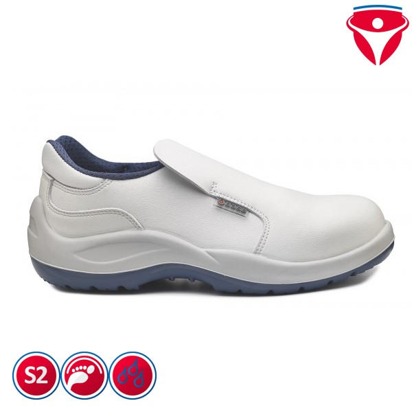 Weisse Sicherheitsschuhe Food Litio B0537