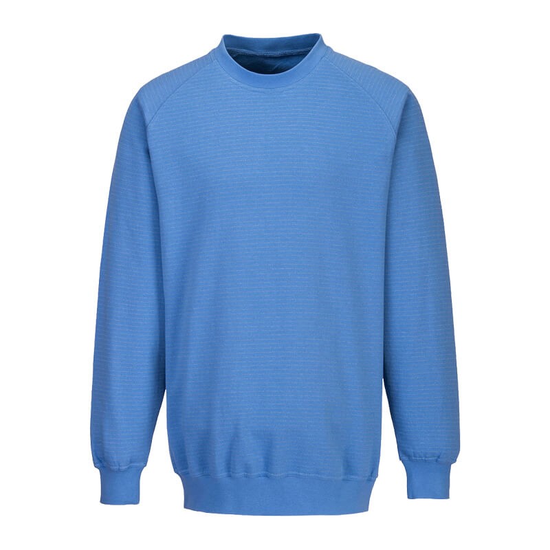 PortWest ESD / EPA Sweat Shirt AS24 antistatisch