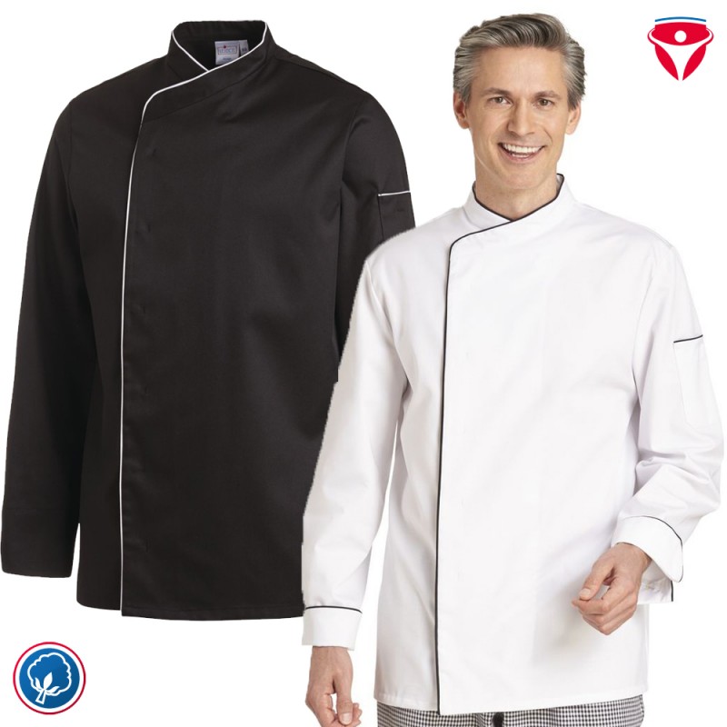 Leiber Kochjacke 12/2598 für Herren 1/1 Arm