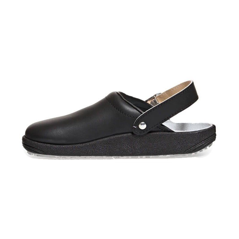 Abeba RUBBER 9252 | Clogs OB, schwarz