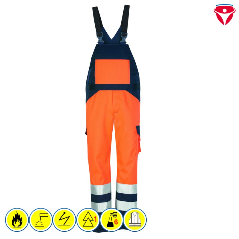 Rofa MultiNorm Warnschutz Latzhose 245 362