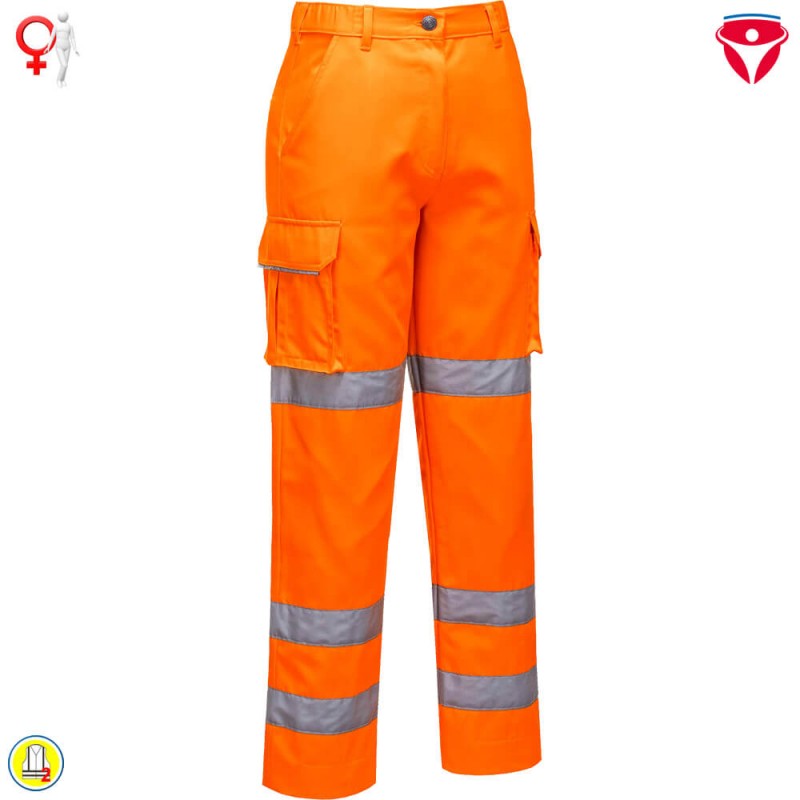 Damen Warnschutz Hose weibliche Passform LW71