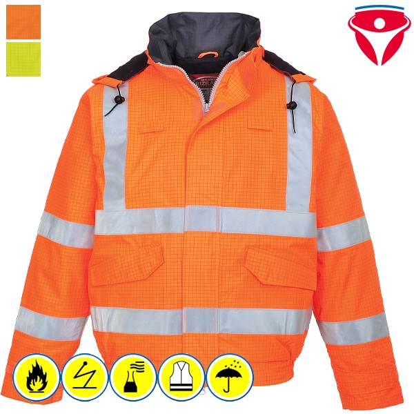 PortWest S773 BizFlame MultiNorm Piloten Jacke