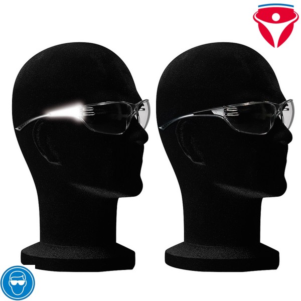 BOLLÉ SLAM HIGH VISIBILITY SLAHIVI Schutzbrille, Reflexstreif für Nachtarbeit EN 166, 1