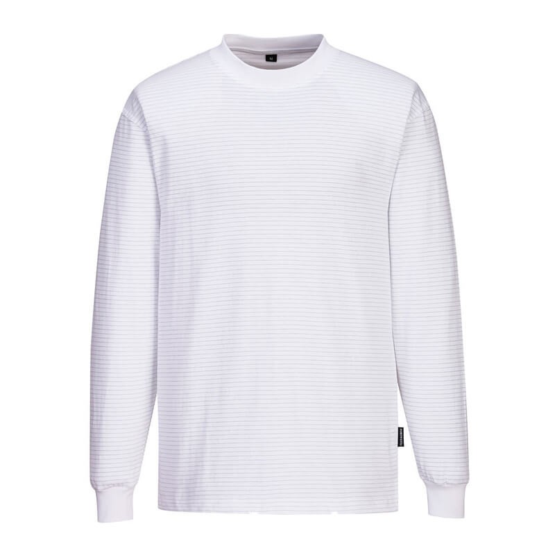 PortWest ESD / EPA T-Shirt langarm AS22