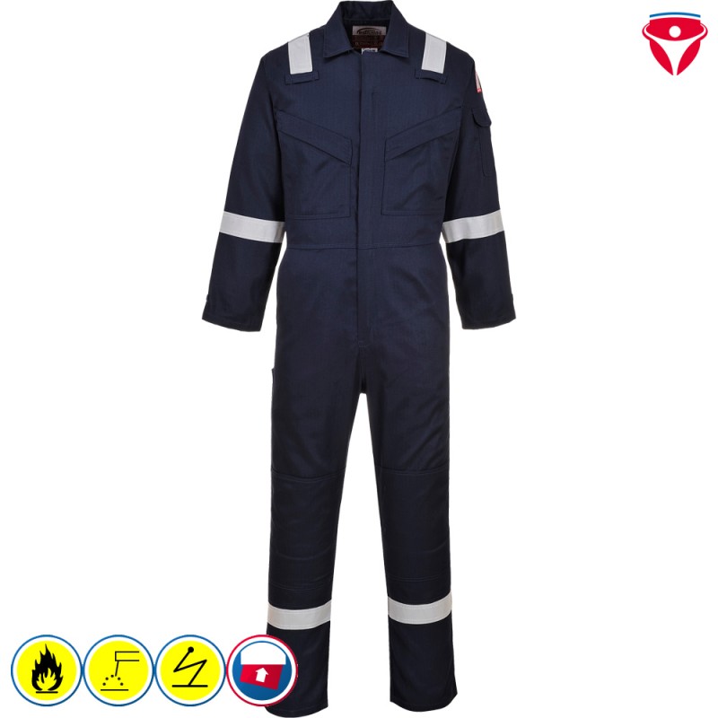 PortWest FR21 super leichter MultiNorm Overall BizFlame