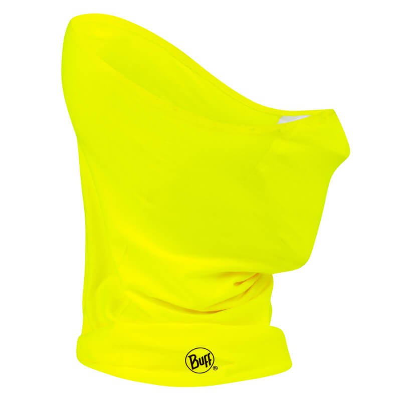 Buff Filter Gesichtsmaske Filtertube | solid yellow fluor