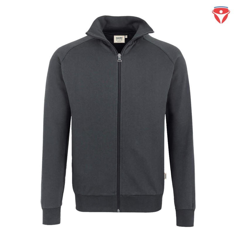 Hakro 606 Herren Sweatjacke College