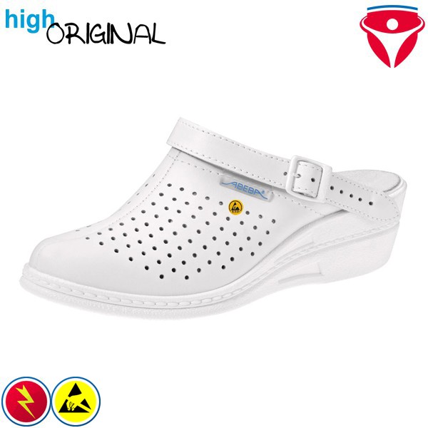 Abeba 5001 ESD Clog Damen perforiert