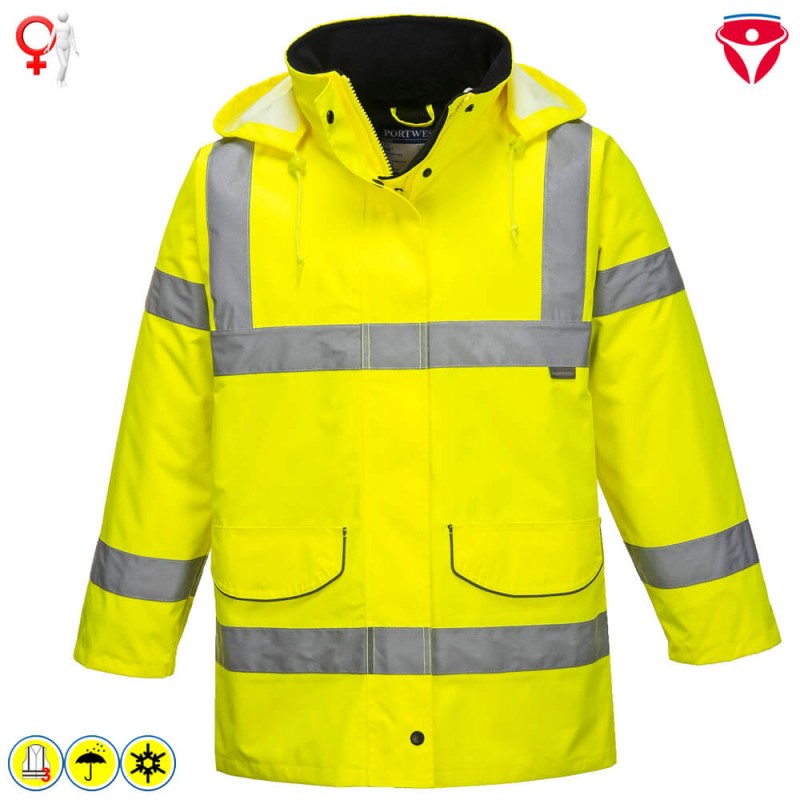 Winter Warnschutzjacke für Damen S360