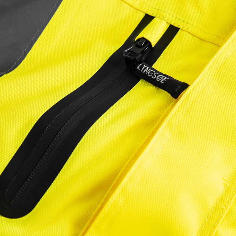 Lyngsoe Fox9057 Warnschutz Regenjacke aus robustem Gewebe