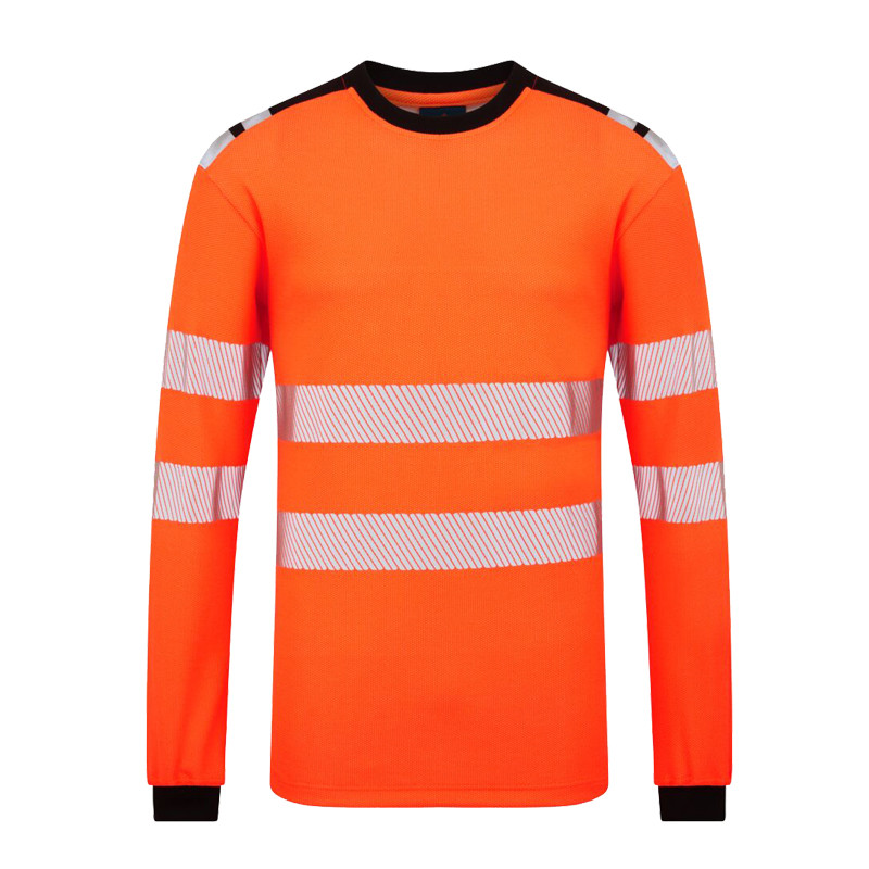 PortWest FR736 FR MultiNorm Hi-Vis T-Shirt HVO langarm
