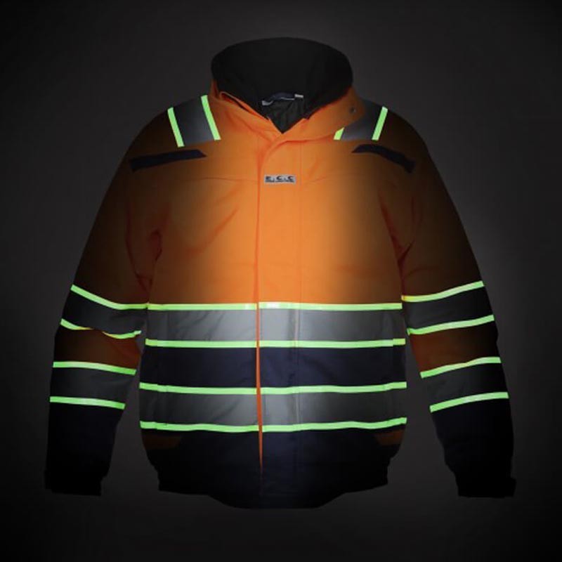 HydroWear INDIA Warnschutz Pilotenjacke Glow in the Dark