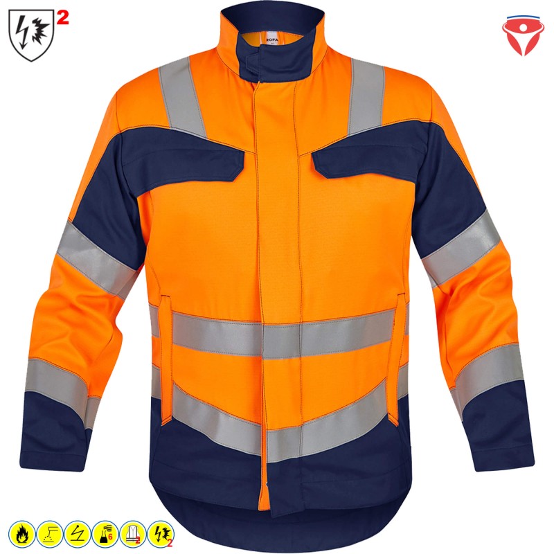 Rofa MultiNorm Warnschutz Jacke MultiSeven 655 2384 APC2