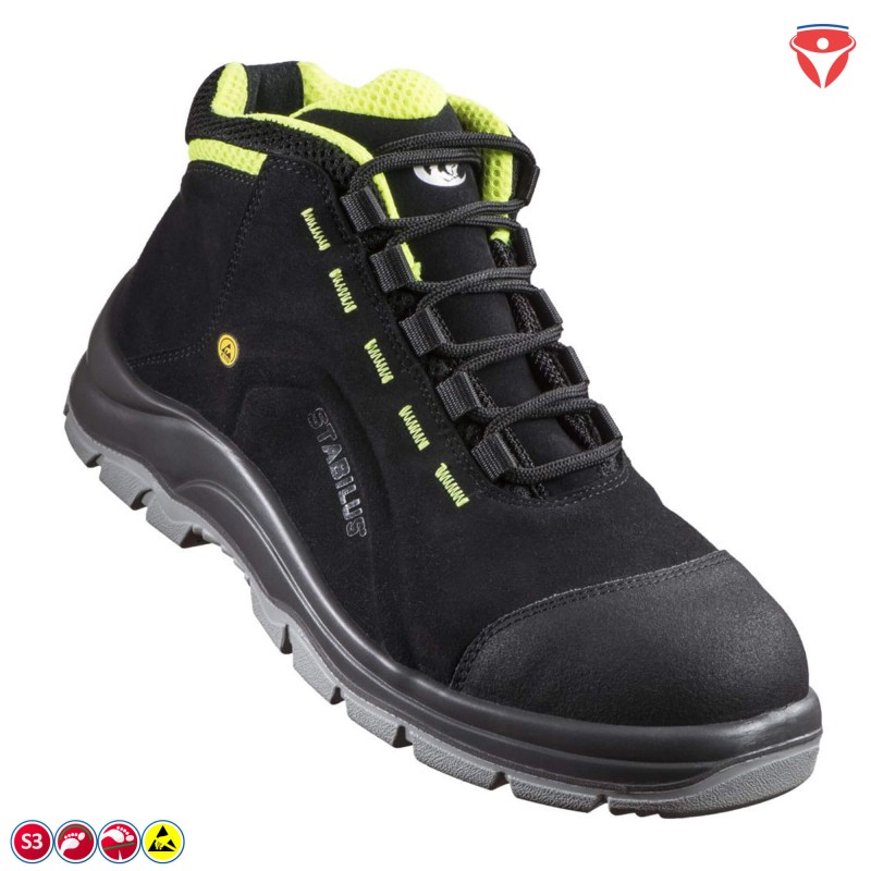 metallfreie Stabilus Heinz Mid S3 Sicherheitsstiefel 5330 AL
