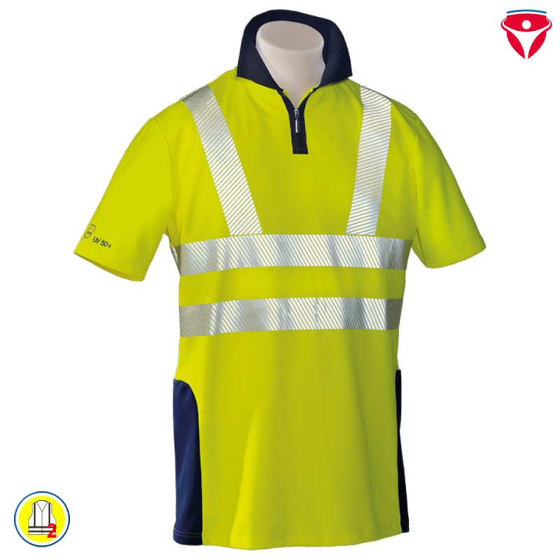 HB Hi-Vision Basic Warnschutz PoloShirt