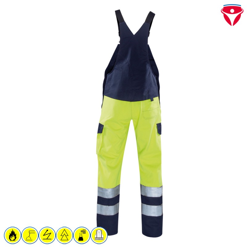 Rofa MultiSeven Warnschutz Latzhose 362