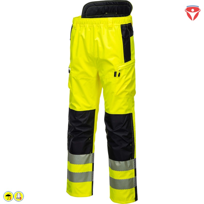 PortWest PW342 Extreme Warnschutz Regenhose
