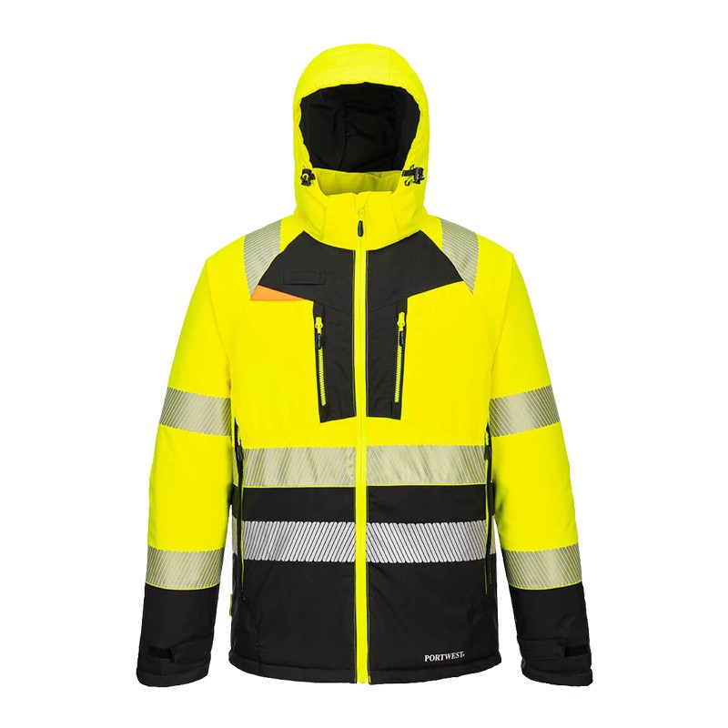 PortWest DX430 Winter Warnschutz Jacke DX4