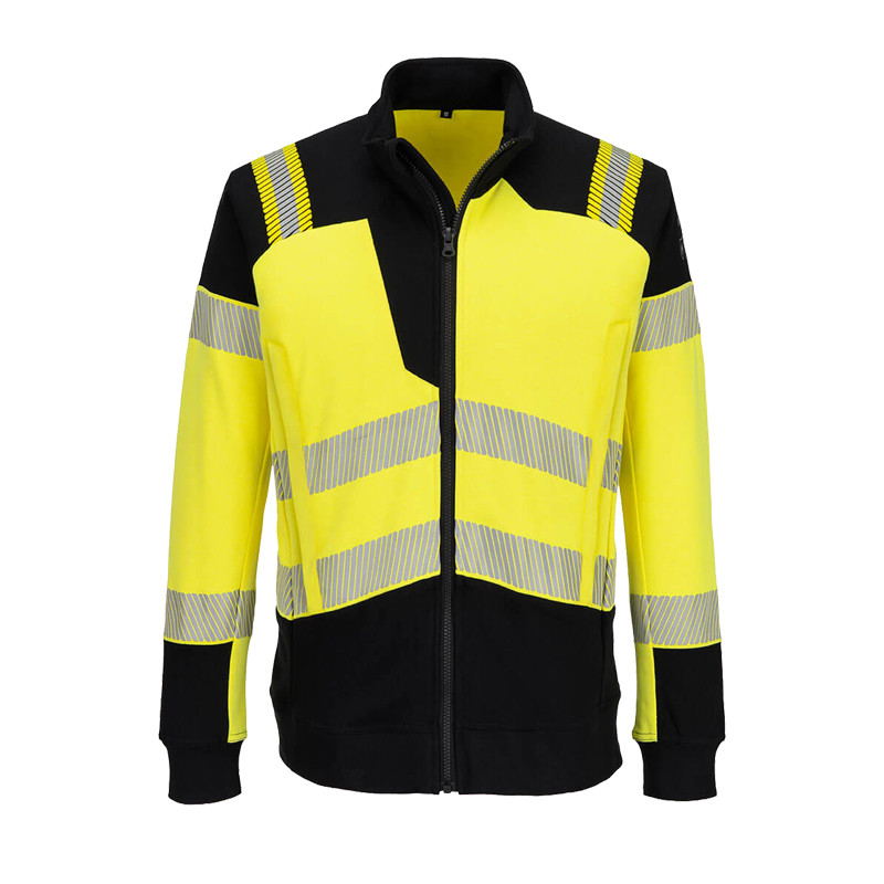 PortWest FR717 ModaFlame MultiNorm Warnschutz Sweat Jacke