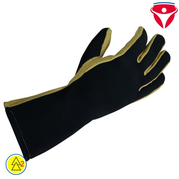 Störlichtbogen Klasse 2 Schutz Handschuhe 7 kA - lang