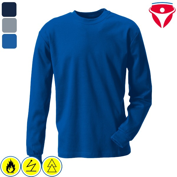 Rofa 603 133 T-Shirt flammhemmendes, antistatisches Shirt nach EN 11612 und EN 1149-3-5