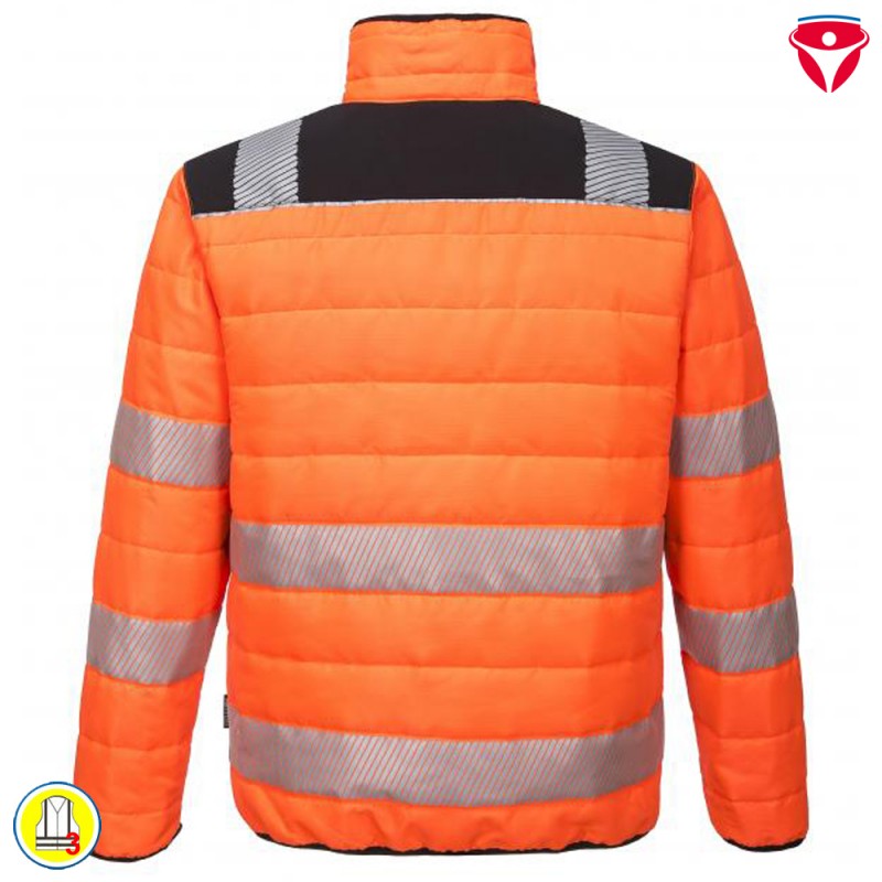 PortWest PW371 Warnschutz Steppjacke | Buffle Jacket