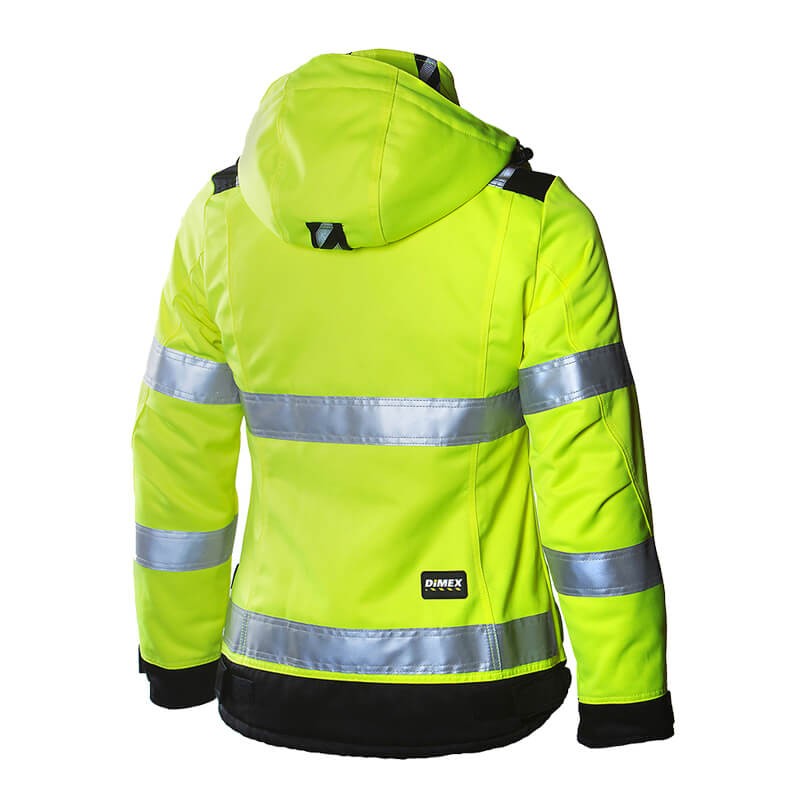 Dimex Damen Winter Warnschutzjacke 6013 mit Thinsulate Futter