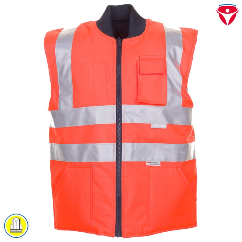 Planam Warnschutz Winter Weste