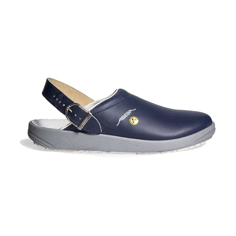Abeba RUBBER 5250 | Clogs OB ESD, blau