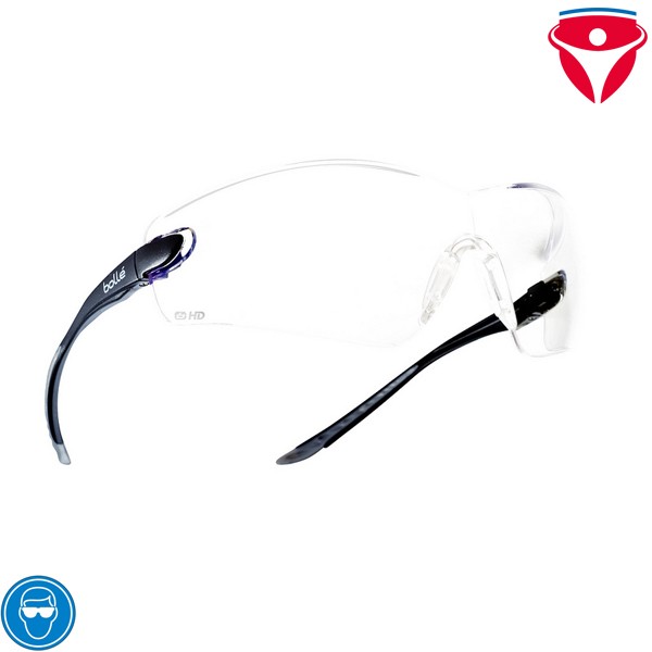 BOLLÉ COBRA COBHDPI Schutzbrille, Panorama Sichtfeld, Bügelbrille EN 166, 170