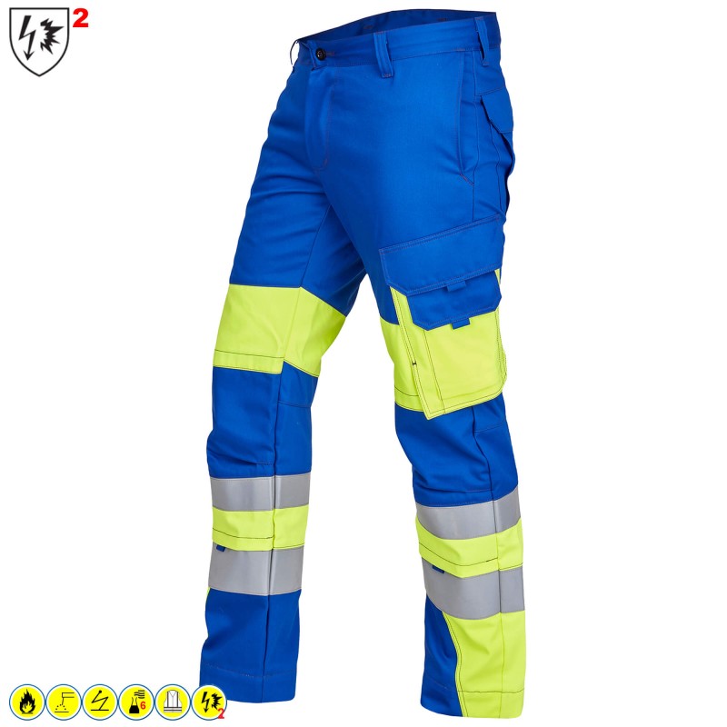 Rofa 2430 Warnschutz Bundhose flammhemmend mit Störlichtbogenschutz APC 2
