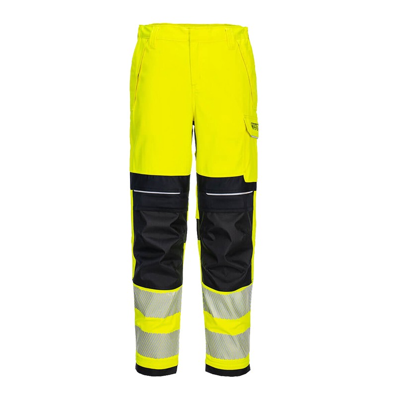 PortWest FR409 MultiNorm Damen Warnschutz Hose inhärent