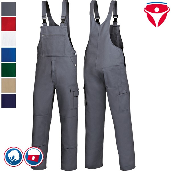 BP Basic 1482 Latzhose mit Kniepolstertaschen