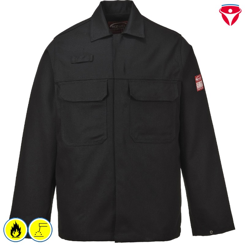 PortWest BIZ2 günstige Schweisserjacke BizWeld