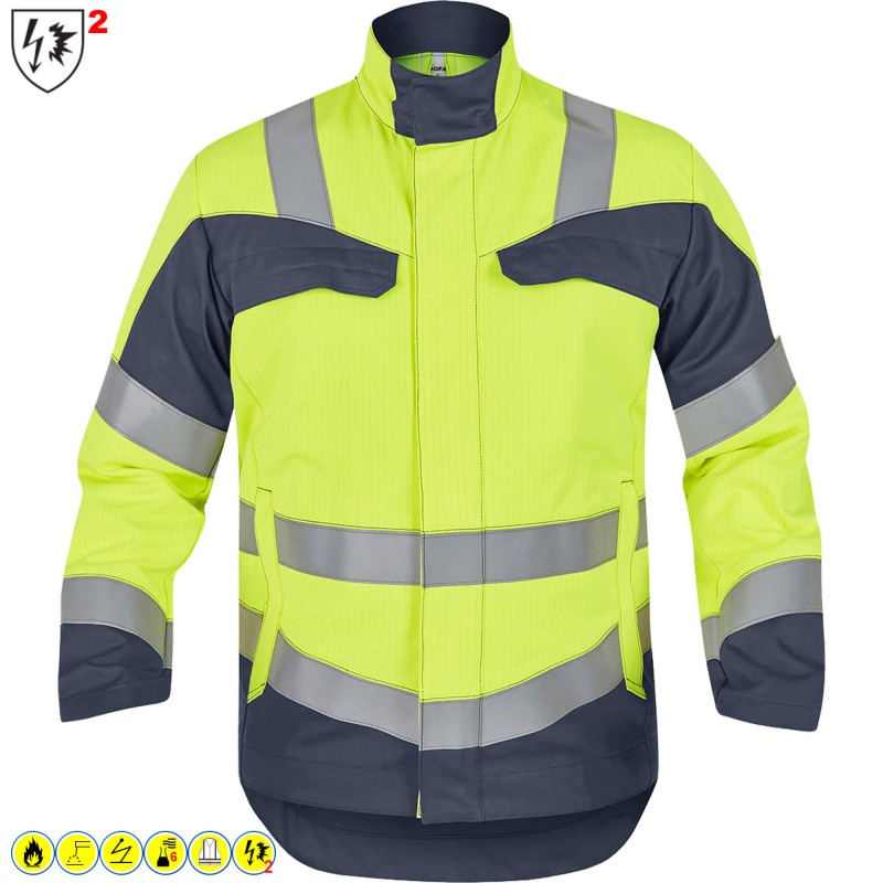 Rofa MultiNorm Warnschutz Jacke 455 2384 | doppellagig