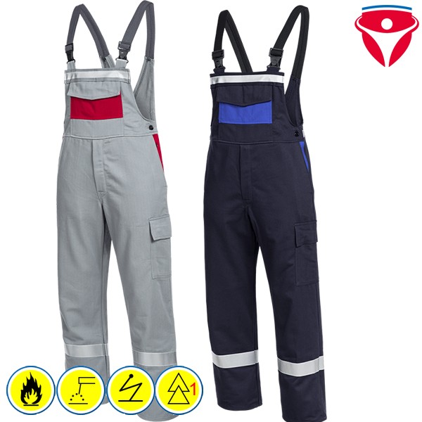 HB FlameSoft Latzhose | 4 kA