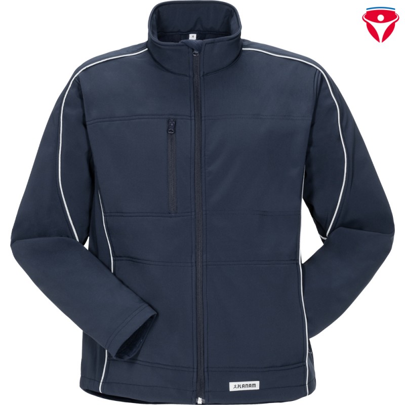 Planam Softshell Jacke Twilight in Übergrößen 3450 + 3451