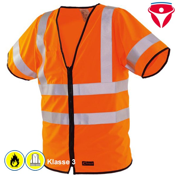Flammhemmende FR Warnweste Klasse 3