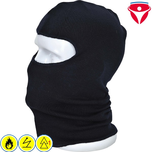 PortWest FR18 flammhemmende antistatische Kopfmaske