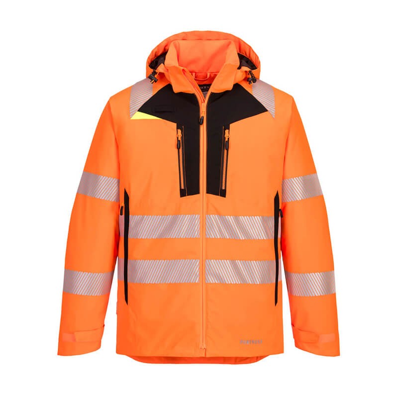 PortWest DX461 wasserdichte Stretch Winter - Warnschutzjacke | DX4