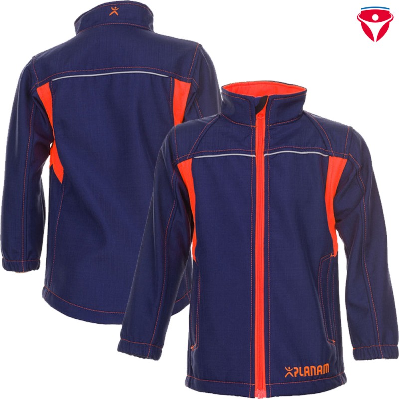Planam Junior Kinder Softshell Jacke