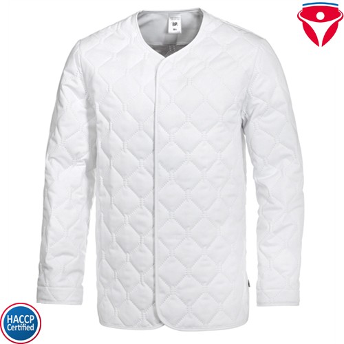 BP Industrial Food 1684 weisse Steppjacke nach HACCP Kälteschutz bis -15°C