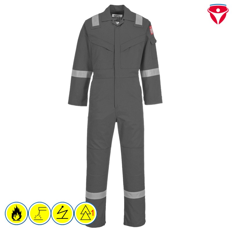 PortWest FR50 BizFlame MultiNorm Overall nach EU und US Norm