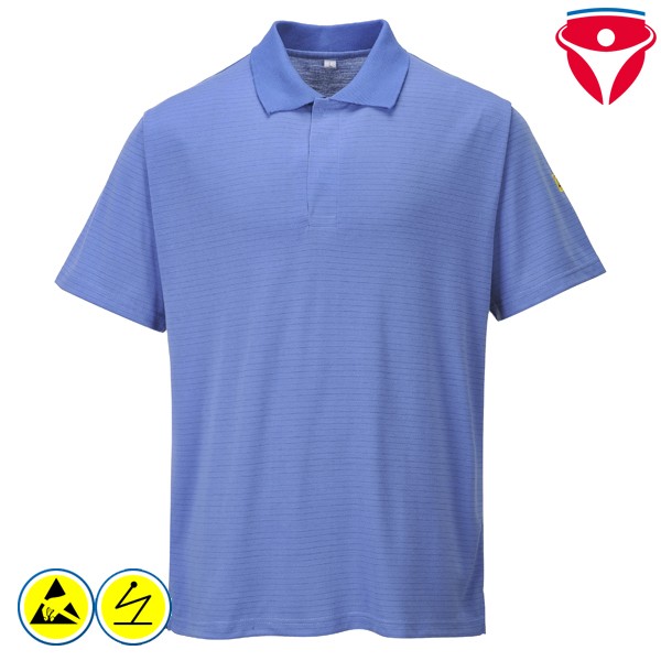 PortWest AS21 günstiges ESD Polo Shirt