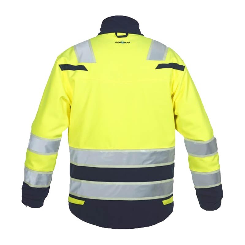 HydroWear INGEN Warnschutz Softshell Jacke Glow in the Dark