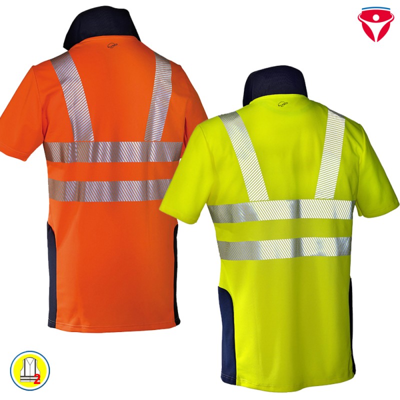 HB Hi-Vision Basic Warnschutz PoloShirt