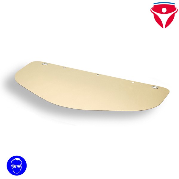 Tempex Rundum-Visier goldbedampft