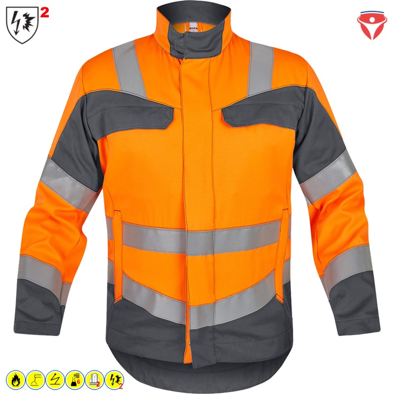 Rofa MultiNorm Warnschutz Jacke MultiSeven 655 2384 APC2