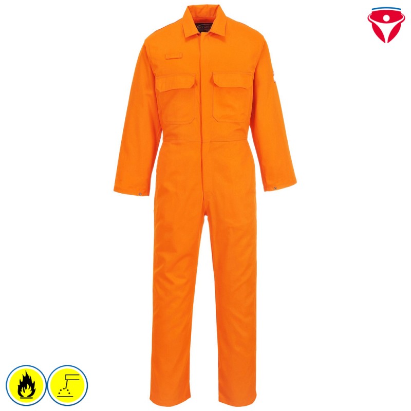 PortWest BIZ1 flammhemmender Schweisser Overall BizWeld
